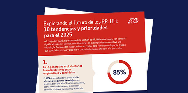 5 tendencias de RR.HH. a seguir en 2025