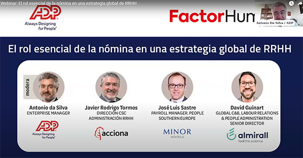 Webinar: El rol esencial de la nómina en una estrategia global de RRHH